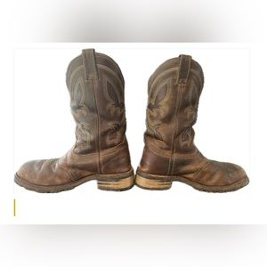 Men’s leather Double H boots size 8